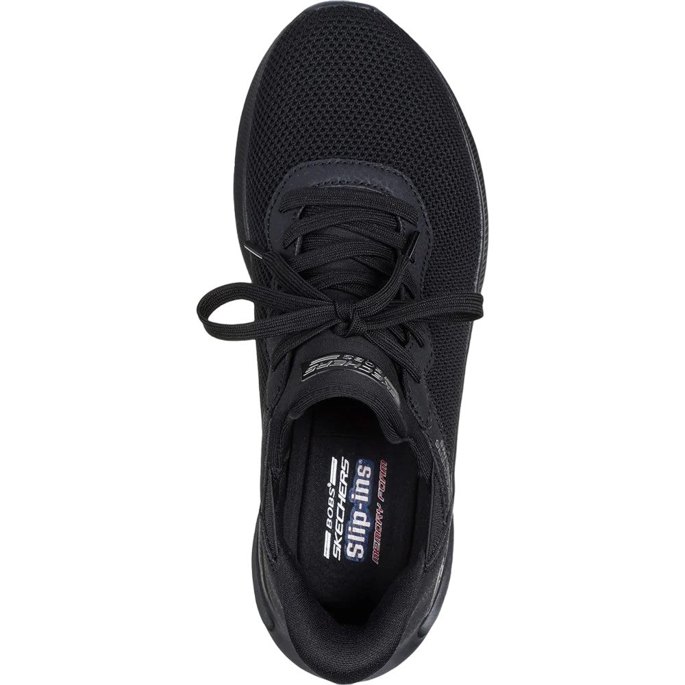 Black - Lifestyle - Skechers Womens-Ladies Bobs Unity Sleek Waves Sport Trainers