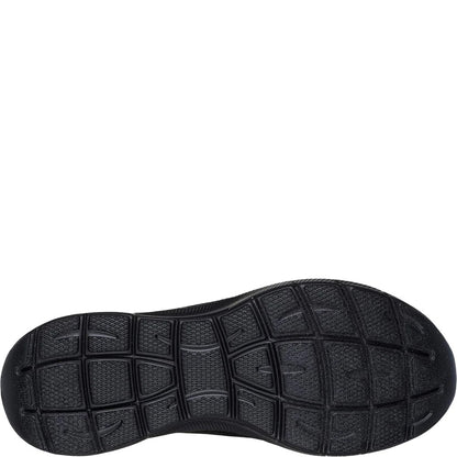 Black - Pack Shot - Skechers Womens-Ladies Bobs Unity Sleek Waves Sport Trainers