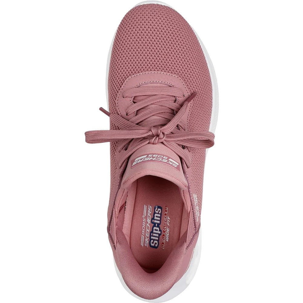 Blush - Lifestyle - Skechers Womens-Ladies Bobs Unity Sleek Waves Sport Trainers