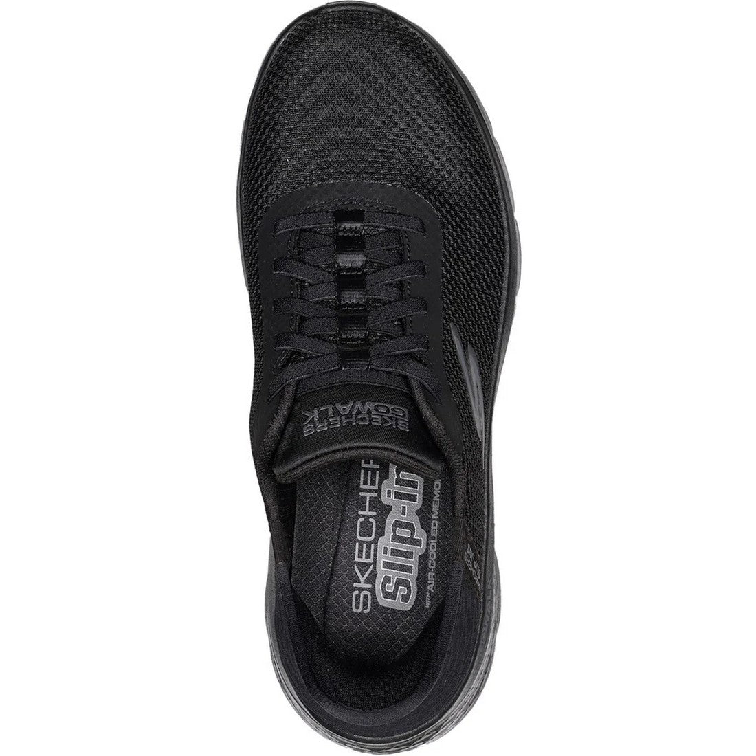 Black - Pack Shot - Skechers Womens-Ladies Go Walk Flex Grand Entry Trainers