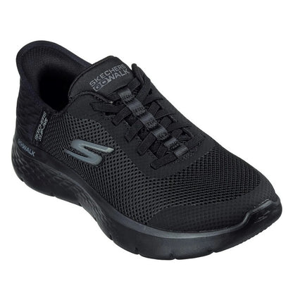Black - Front - Skechers Womens-Ladies Go Walk Flex Grand Entry Trainers