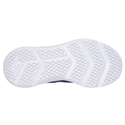 Navy - Side - Skechers Girls Go Run Elevate Trainers