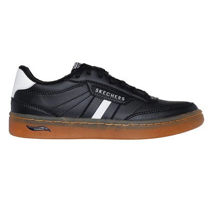 Black - Side - Skechers Womens-Ladies Classic Arch Fit Trainers