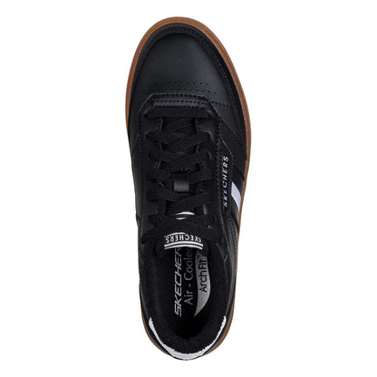 Black - Lifestyle - Skechers Womens-Ladies Classic Arch Fit Trainers