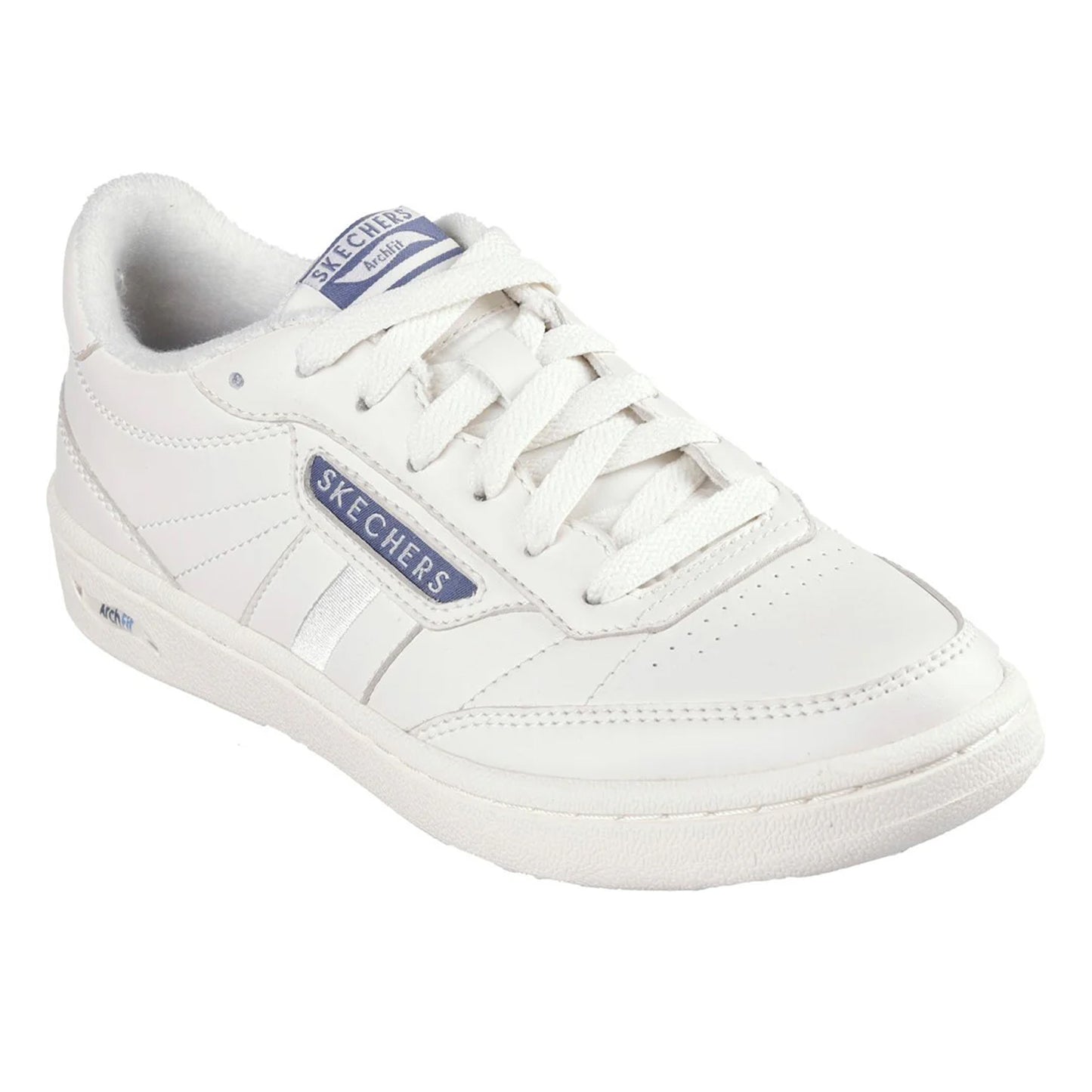 Off White - Front - Skechers Womens-Ladies Classic Arch Fit Trainers