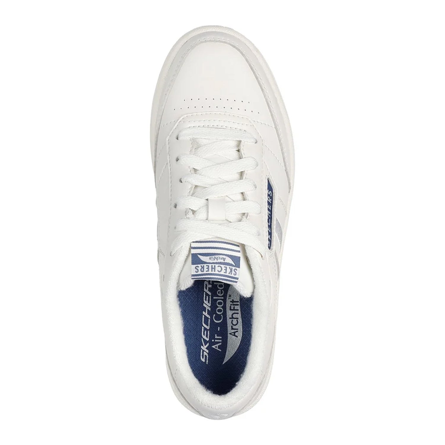 Off White - Lifestyle - Skechers Womens-Ladies Classic Arch Fit Trainers