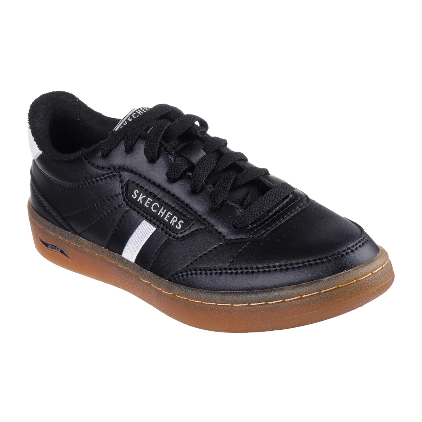 Black - Front - Skechers Womens-Ladies Classic Arch Fit Trainers