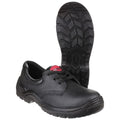 Black - Side - Centek Safety FS337 Lace-Up Shoe - Womens Shoes - Safety Workwear