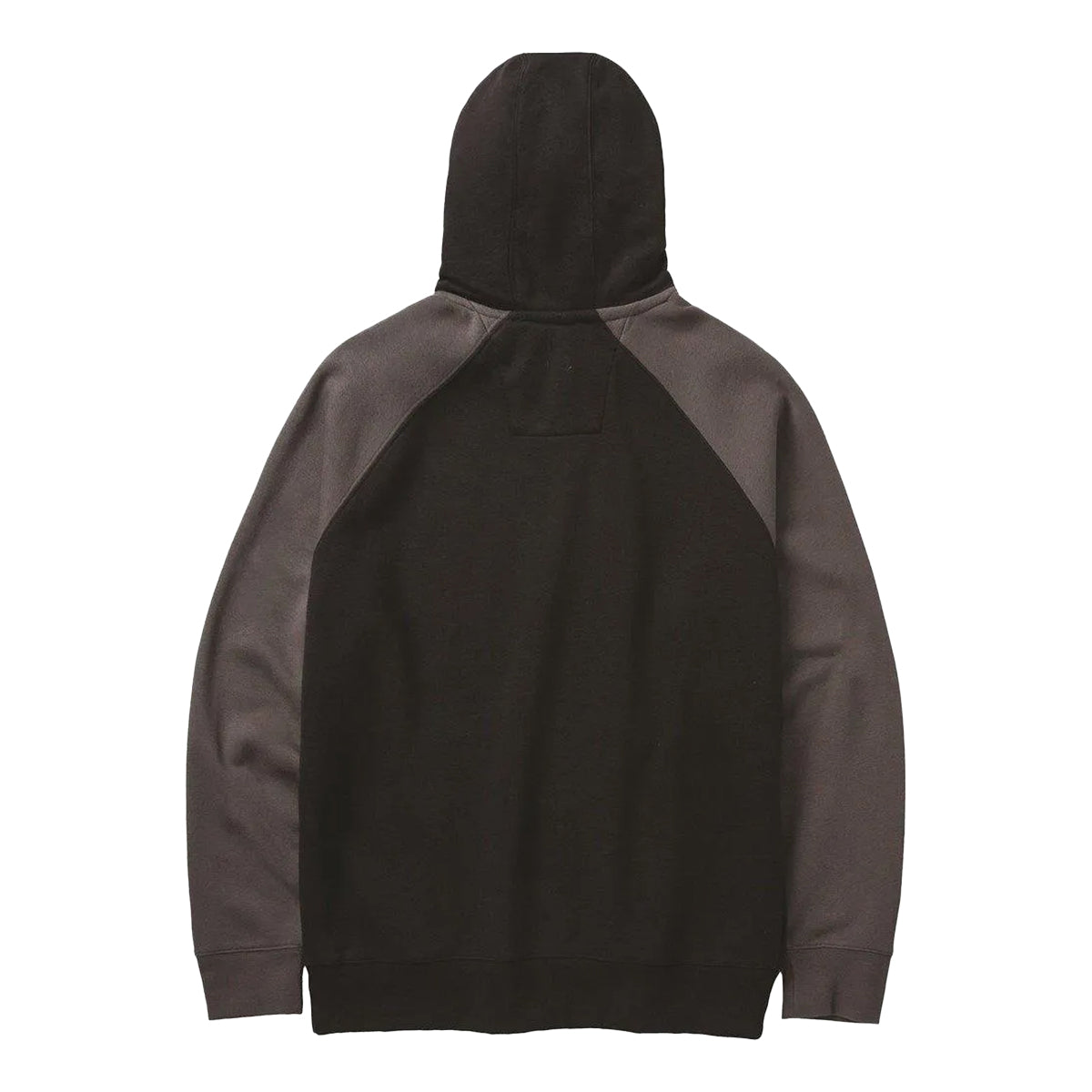 Black-Magnet - Back - CAT Lifestyle Mens Hooded Raglan Sweatshirt