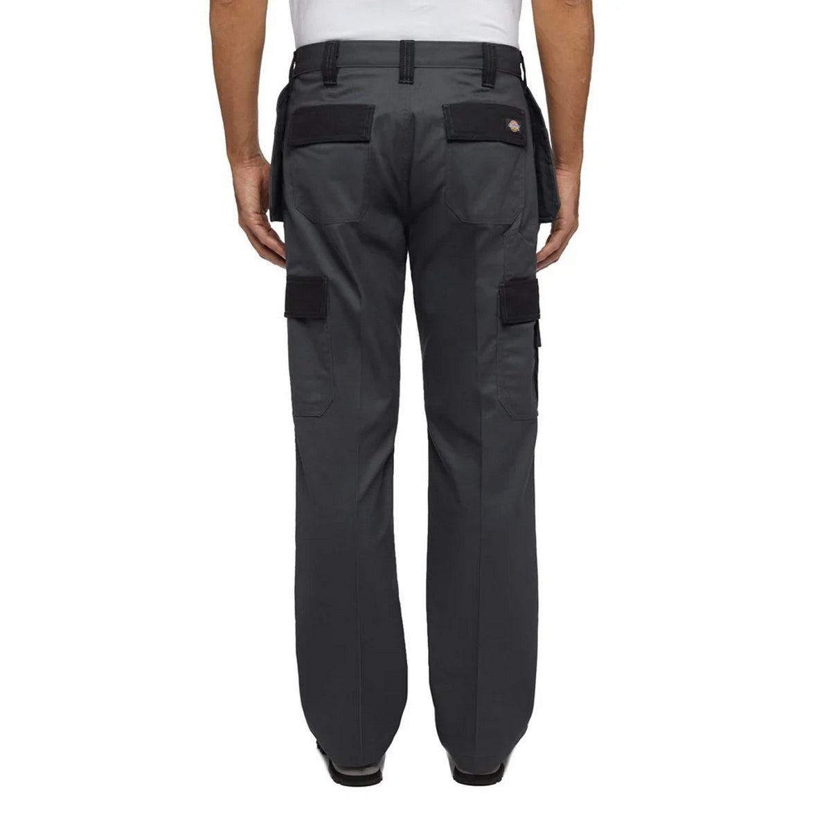 Charcoal Black - Back - Dickies Mens Holster Pocket Trousers