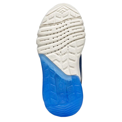 Navy - Side - Geox Childrens-Kids Ciberdron Trainers