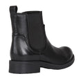 Black - Back - Geox Womens-Ladies Rawelle Leather Ankle Boots