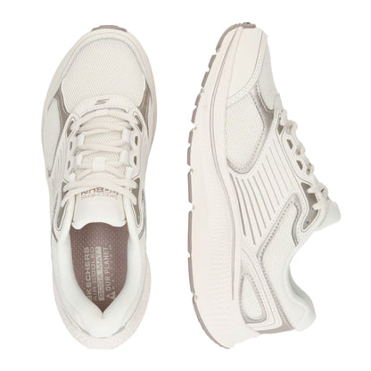 Natural - Back - Skechers Womens-Ladies Go Run Consistent 2.0 Advantage Trainers