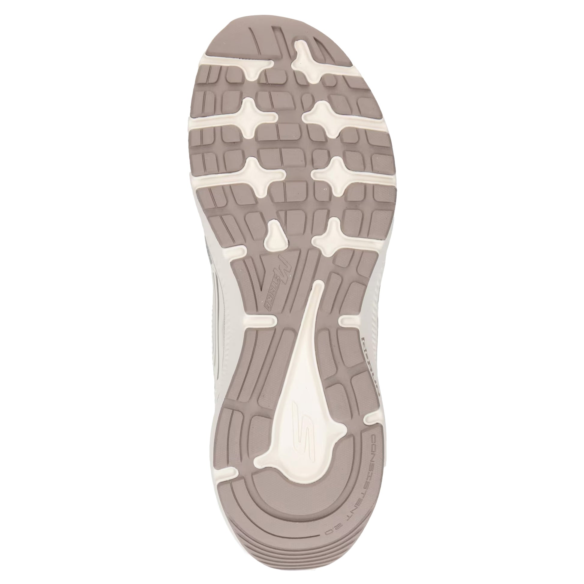 Natural - Side - Skechers Womens-Ladies Go Run Consistent 2.0 Advantage Trainers