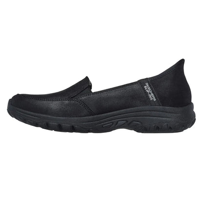 Black - Back - Skechers Womens-Ladies Reggae Fest 2.0 Classically Shoes
