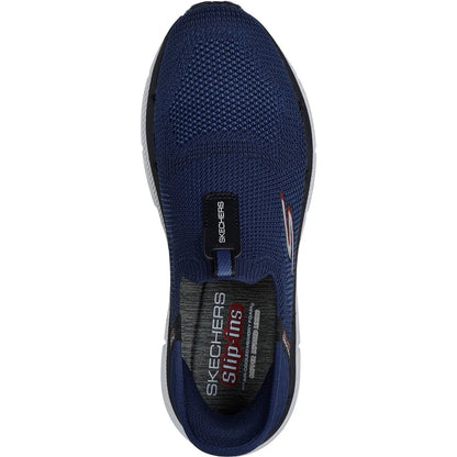 Navy - Side - Skechers Mens Max Cushioning Premier 2.0 Trainers