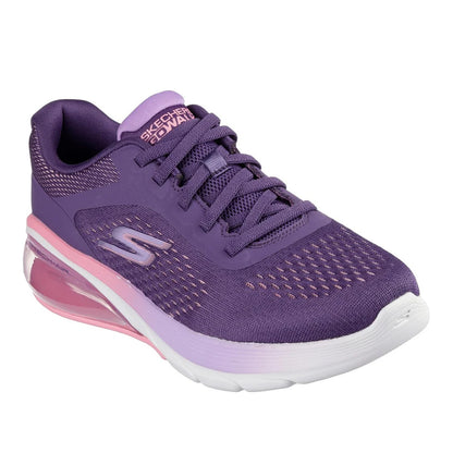 Plum - Front - Skechers Womens-Ladies Go Walk Air 3.0 Trainers