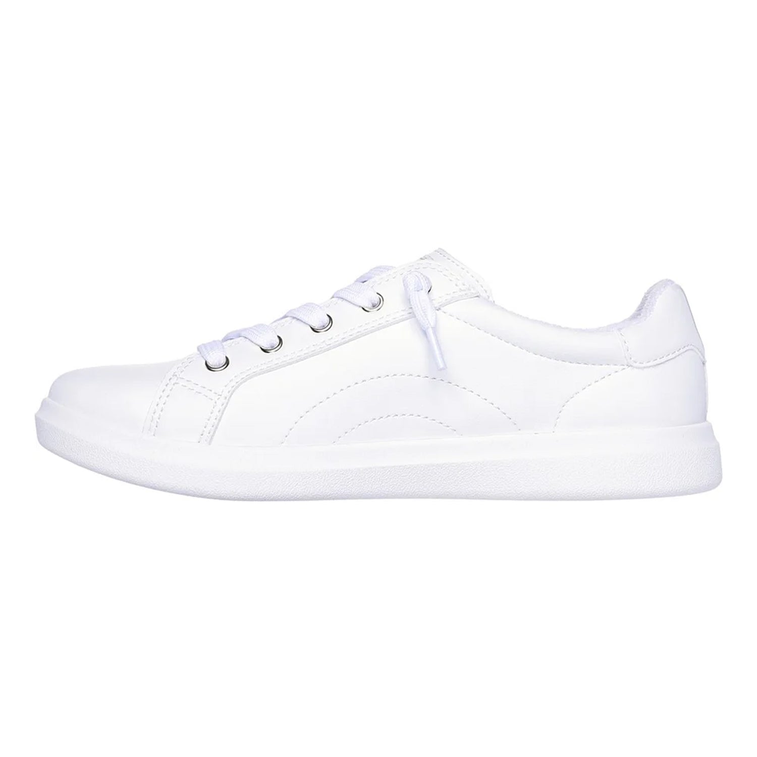 White - Back - Skechers Womens-Ladies Bobs D´Vine Instant Delight Trainers