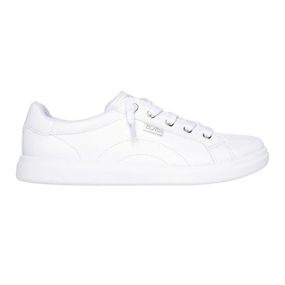 White - Side - Skechers Womens-Ladies Bobs D´Vine Instant Delight Trainers