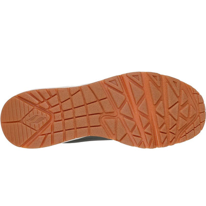 Olive - Lifestyle - Skechers Mens Uno Suited On Air Suede Trainers