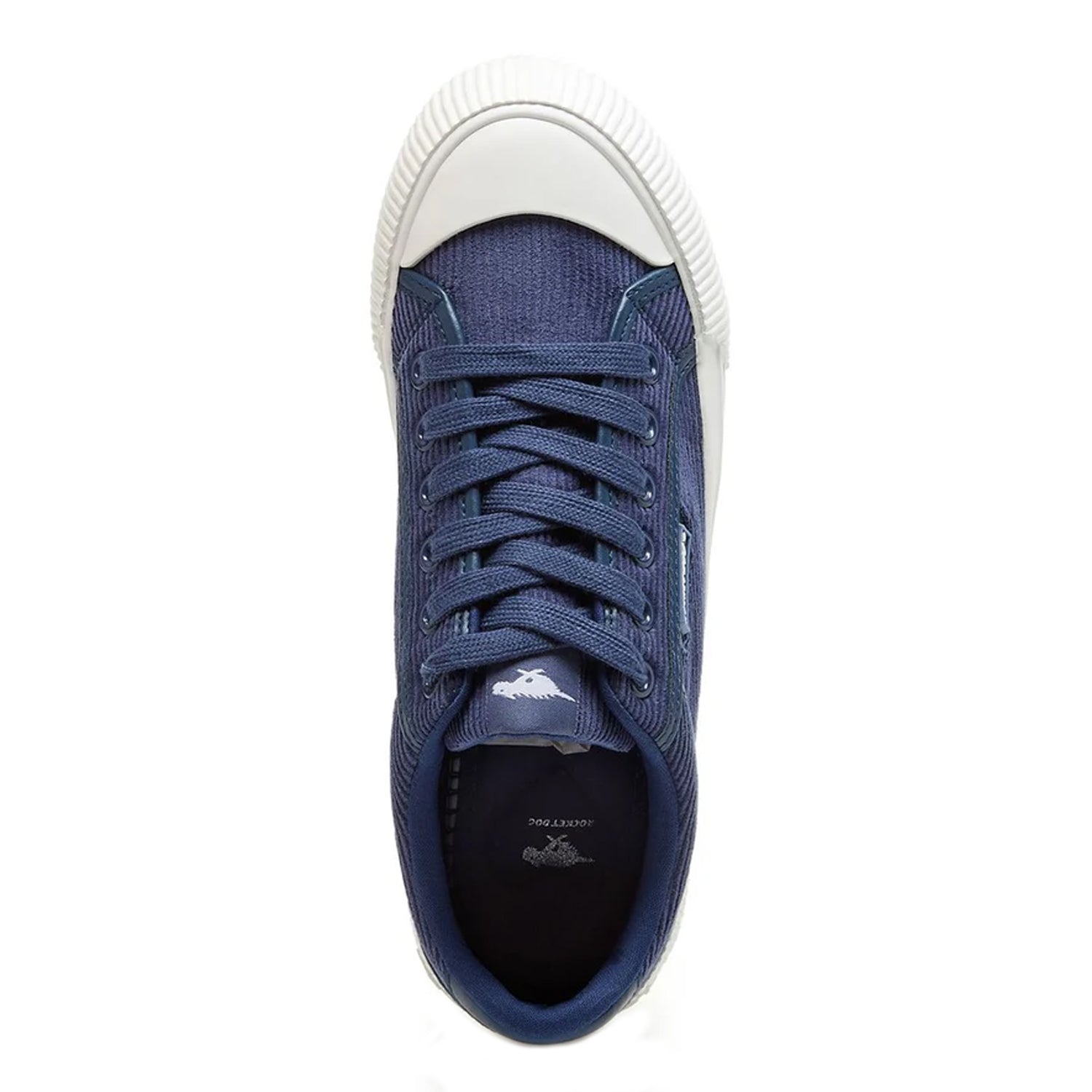 Slate Blue - Pack Shot - Rocket Dog Womens-Ladies Cheery Trainers