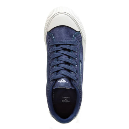 Slate Blue - Pack Shot - Rocket Dog Womens-Ladies Cheery Trainers