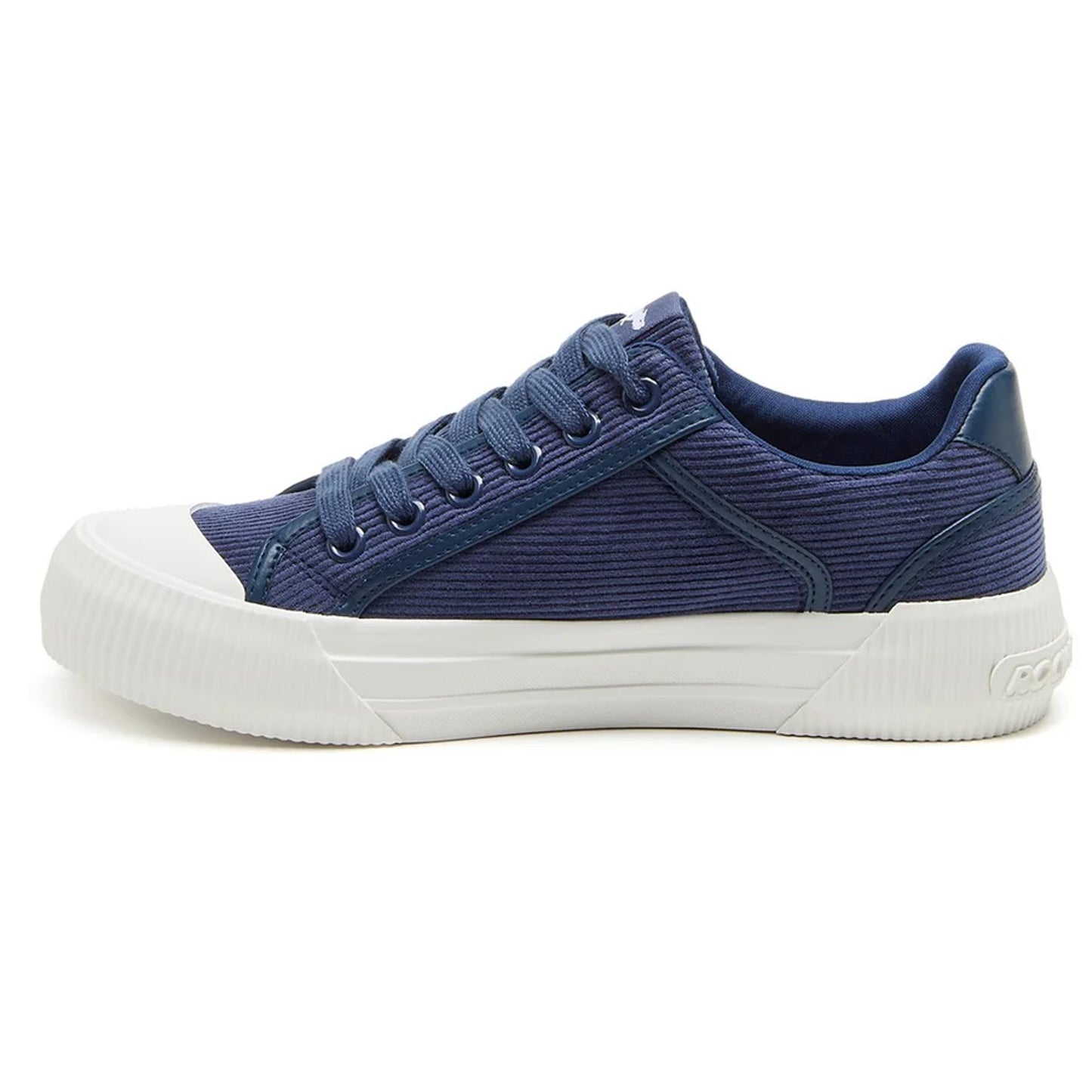 Slate Blue - Side - Rocket Dog Womens-Ladies Cheery Trainers