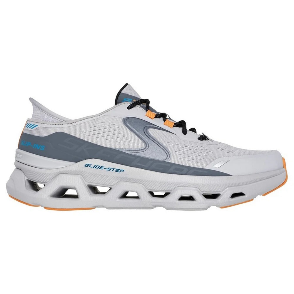 Grey-Charcoal - Side - Skechers Mens Altus Glide-Step Trainers
