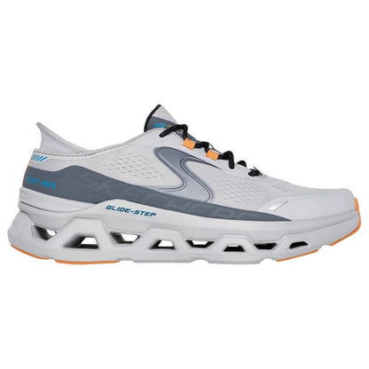 Grey-Charcoal - Side - Skechers Mens Altus Glide-Step Trainers