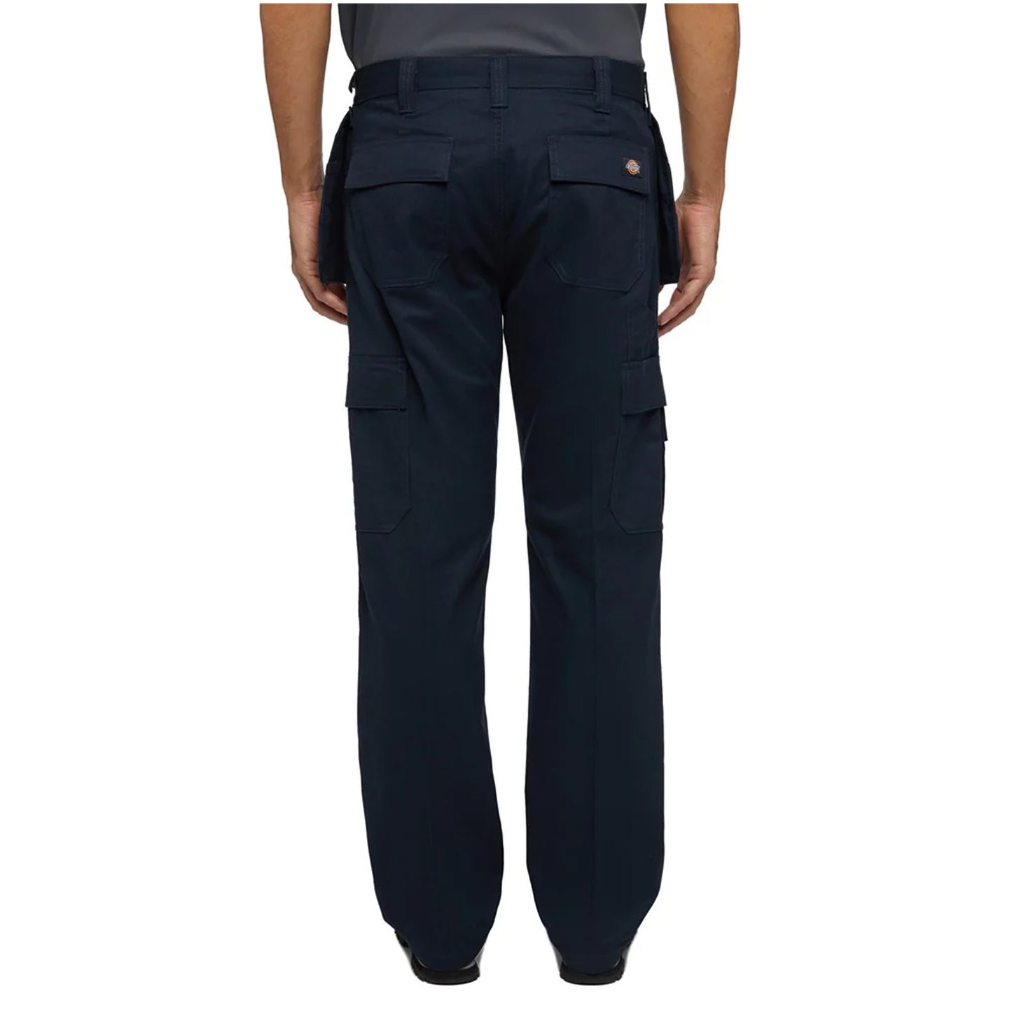 Dark Navy - Back - Dickies Mens Everyday Holster Pocket Work Trousers