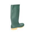 Green - Back - Dikamar Pricebuster-Evora Wellington - Mens Boots - Plain Rubber Wellingtons