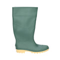 Green - Side - Dikamar Pricebuster-Evora Wellington - Mens Boots - Plain Rubber Wellingtons