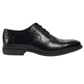 Black - Lifestyle - POD Mens Savage Leather Formal Shoes