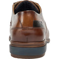 Cognac - Back - POD Mens Savage Leather Formal Shoes