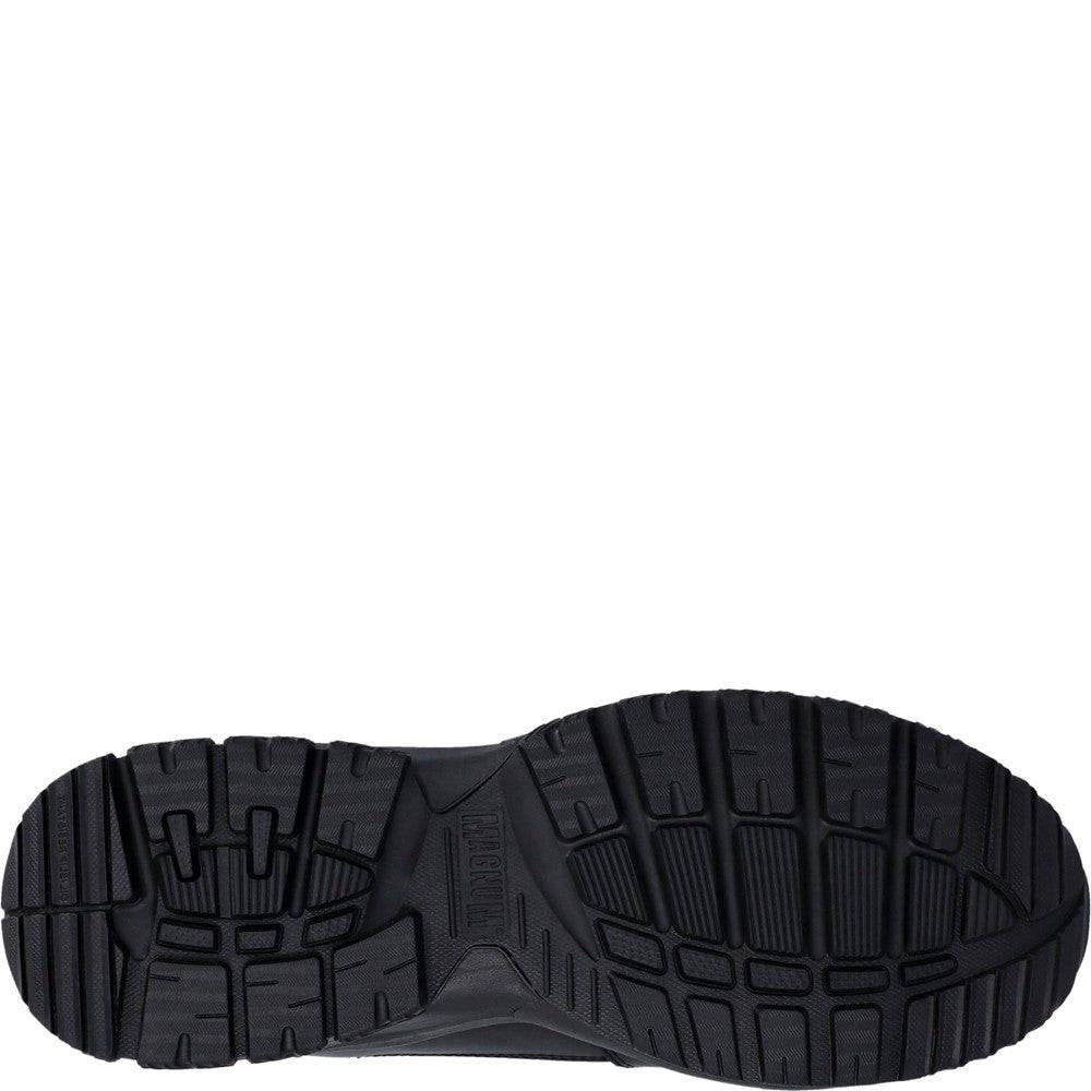 Black - Side - Magnum Unisex Adult Vanguard 8.0 Leather Safety Boots