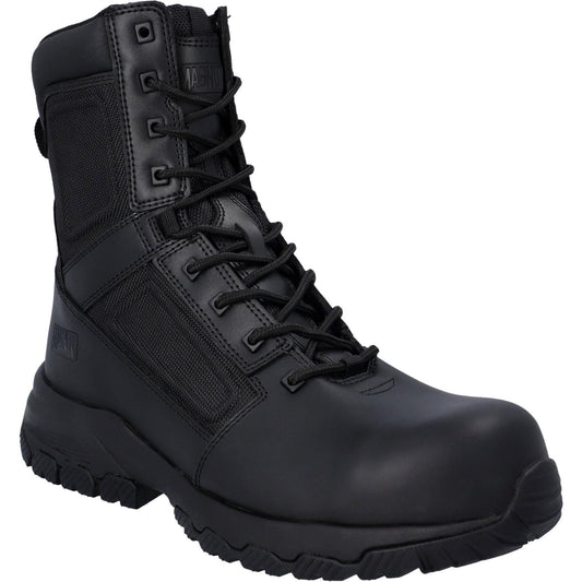 Black - Front - Magnum Unisex Adult Vanguard 8.0 Leather Safety Boots