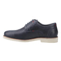 Navy - Side - POD Mens Hampton Italian Leather Oxfords