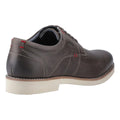 Grey - Back - POD Mens Hampton Italian Leather Oxfords