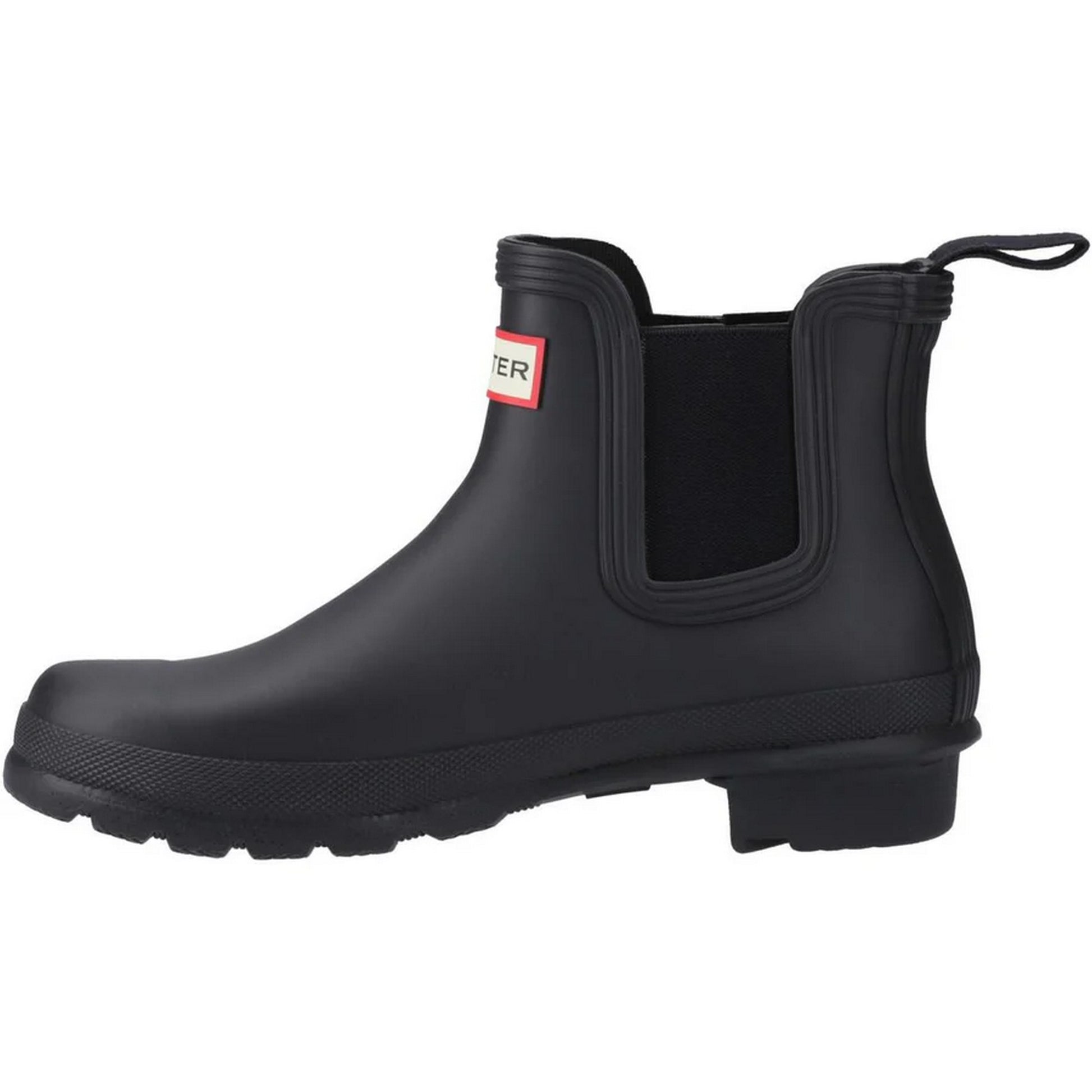 Black - Side - Hunter Womens-Ladies Original Chelsea Boots