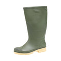 Green - Back - Dikimar JNR Administrator Childrens Wellingtons - Boys Boots - Girls Boots
