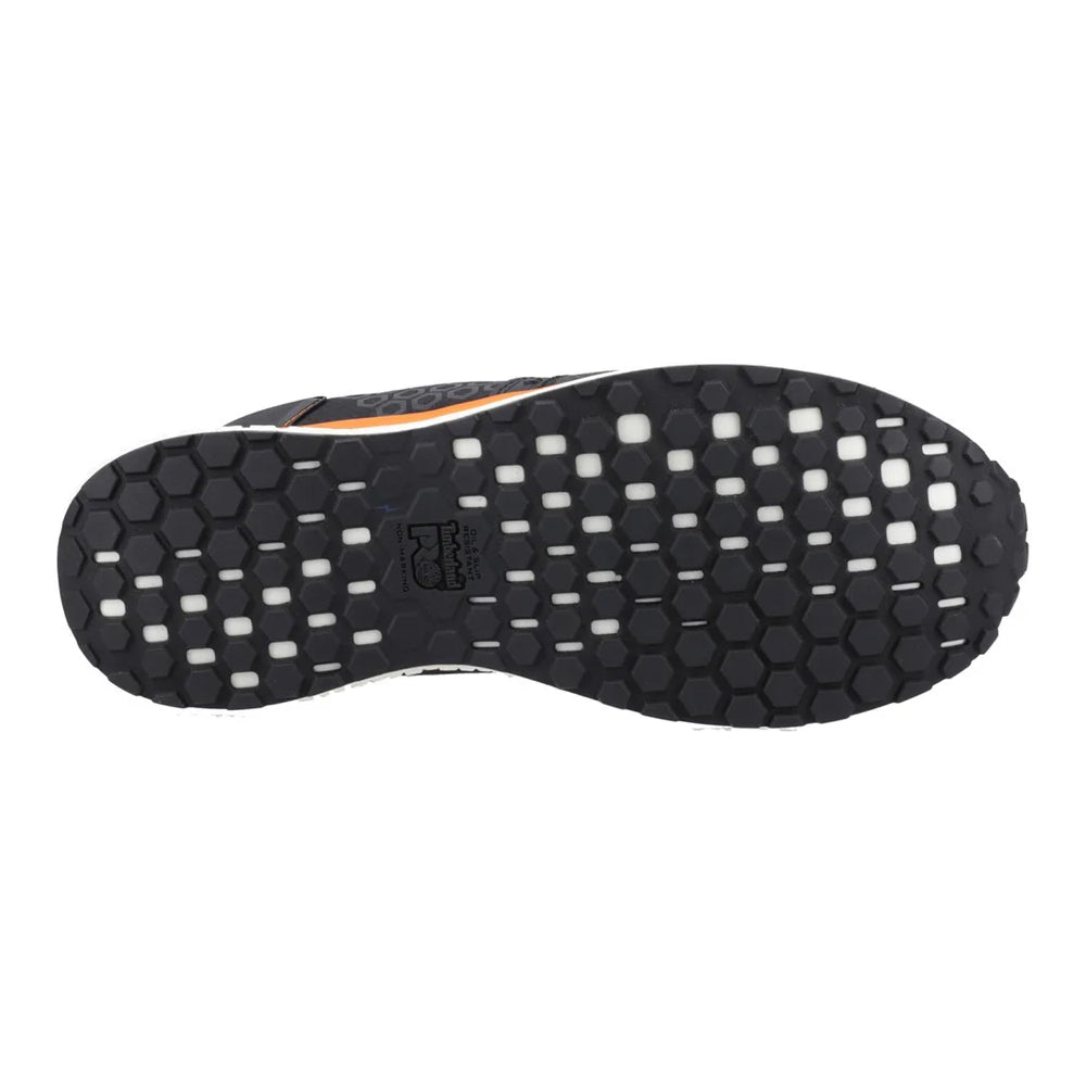 Black-Orange - Pack Shot - Timberland Pro Mens Reaxion Safety Trainers