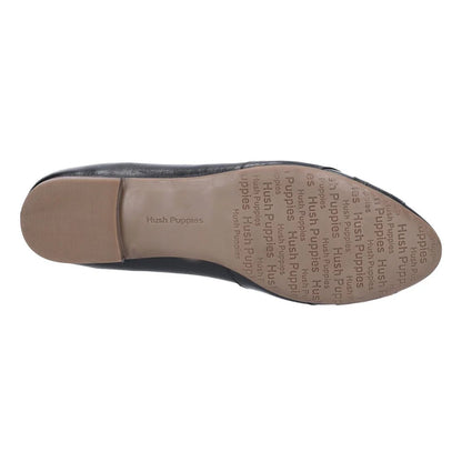 Black - Lifestyle - Hush Puppies Womens-Ladies Marissa Leather Tassel Loafers