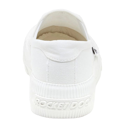 White - Back - Rocket Dog Womens-Ladies Cheery 12A Trainers