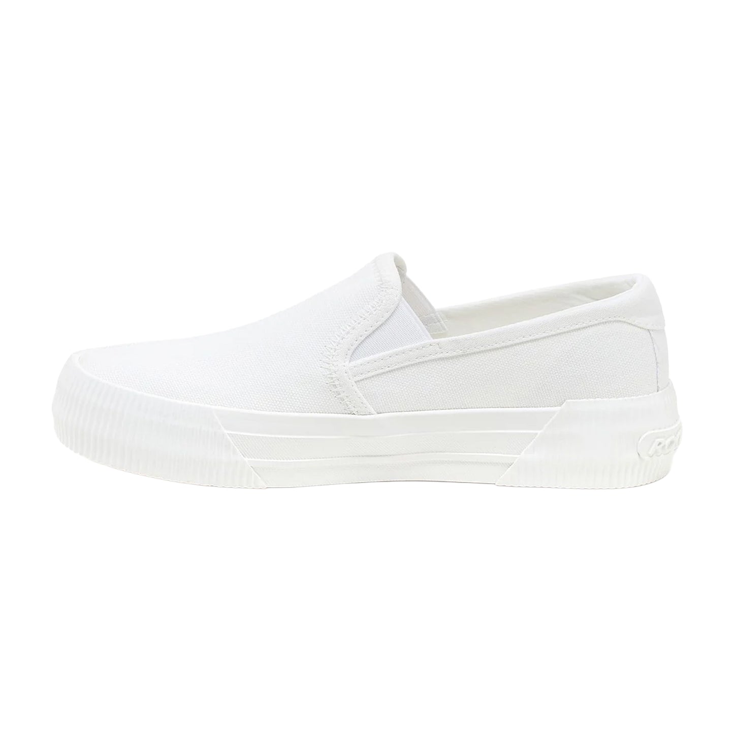 White - Side - Rocket Dog Womens-Ladies Cheery 12A Trainers