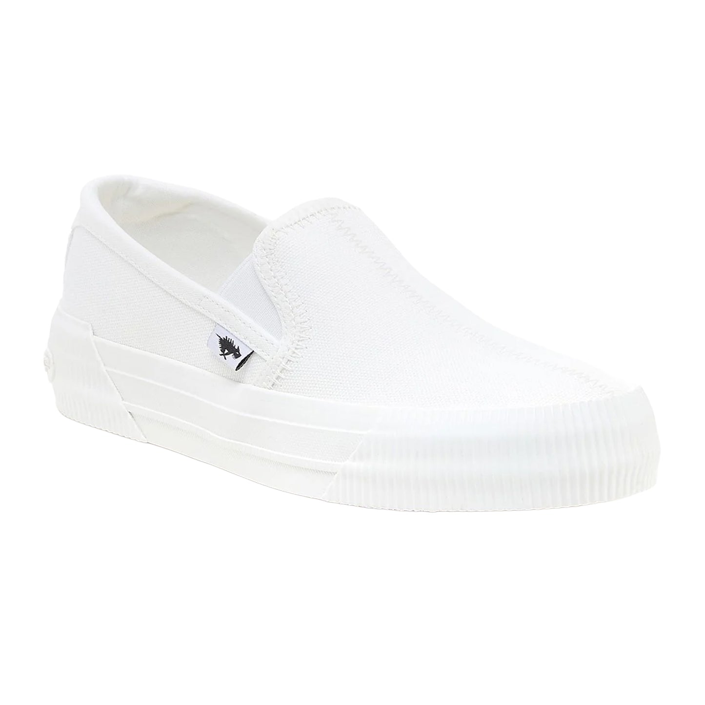White - Front - Rocket Dog Womens-Ladies Cheery 12A Trainers