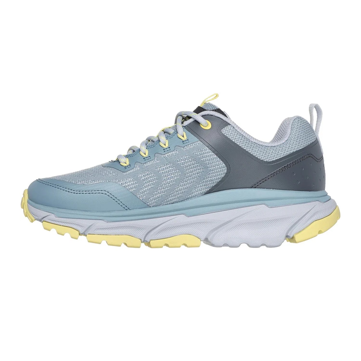 Blue-Yellow - Back - Skechers Womens-Ladies D´Lux Journey Marigold Trainers