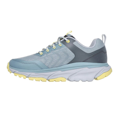 Blue-Yellow - Back - Skechers Womens-Ladies D´Lux Journey Marigold Trainers