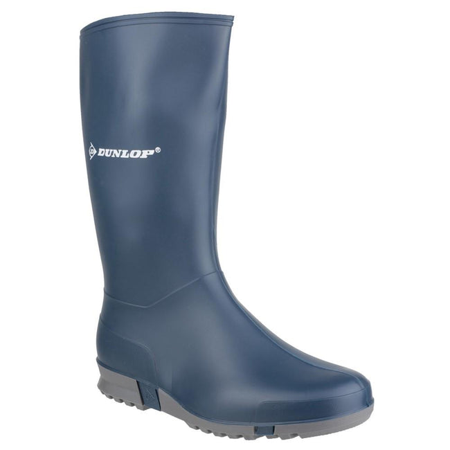 Blue - Front - Dunlop K254711 Sport Wellington Childrens Wellingtons - Boys Boots - Girls Boots