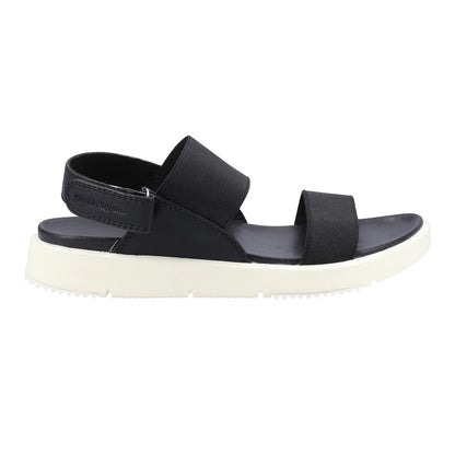 Black - Side - Hush Puppies Womens-Ladies Sandals