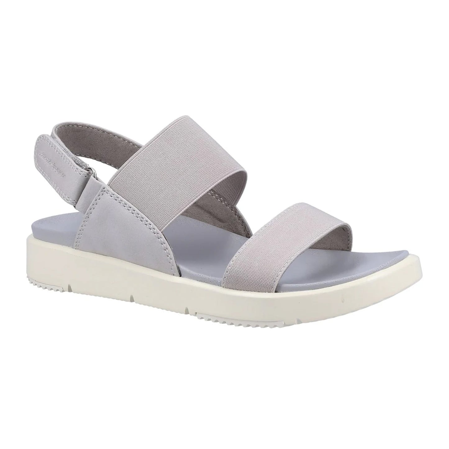Grey - Front - Hush Puppies Womens-Ladies Sandals